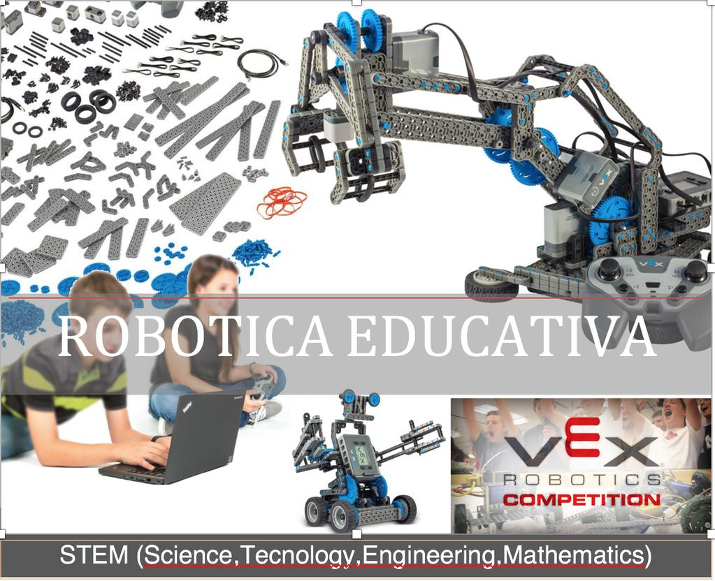 La piattaforma per la robotica educativa VEX IQ è pensata per gli