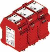 Modulo di sicurezza CS S-5 Modulo temporizzatore di sicurezza con contatti ritardati all apertura degli ingressi Caratteristiche principali Per applicazioni di sicurezza fino a SIL CL 2/ PLd Circuiti