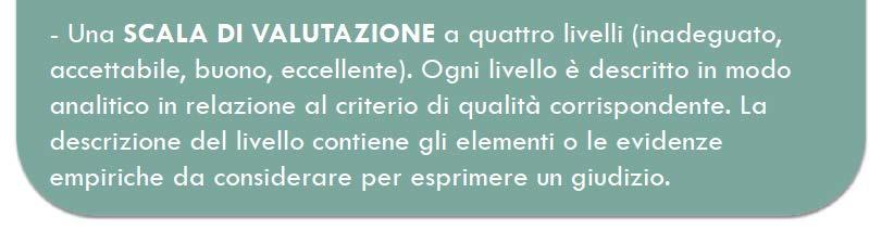 CRITICITA SCALA di VALUTAZIONE a 4 livelli 1.