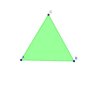 Triangolo equilatero Quanti triangoli possono concorrere in un vertice? Il numero minimo è 3, altrimenti non si forma l angoloide Facciamo esperienza: Risposta: 3, 4, 5.