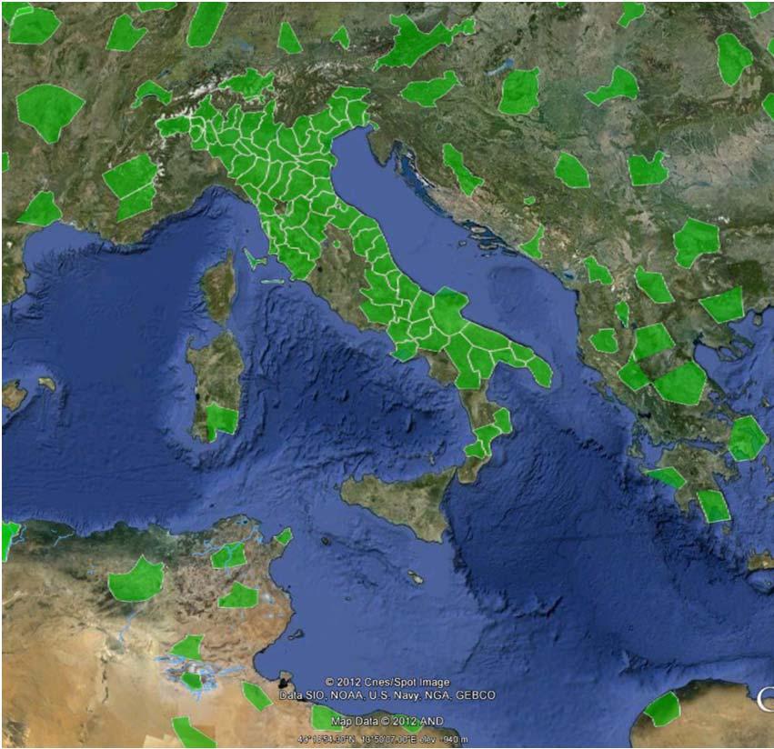 Coordinamento Internazionale (GE06) Channel 56 Channel 52 Nord-Africa più interessato al Secondo Dividendo Digitale che alla TV Il coordinamento sarà (anche) basato sui diritti di Ginevra 2006 (mai