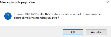 Secondo le norme di scambio messaggi interoperabili tra due PA, questa funzione crea una mail da inviare alla PA mittente, per confermare l'avvenuta registrazione della email originaria, attraverso