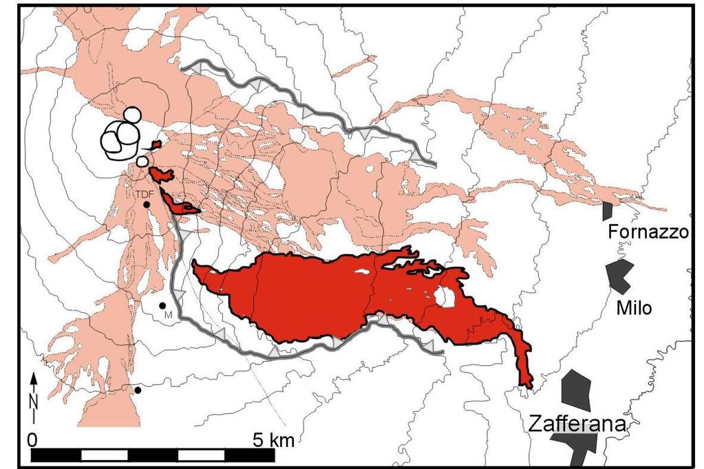 Etna 1991 Confronto dei risultati Simulazione Osservazione Durata: alcuni minuti di CPU