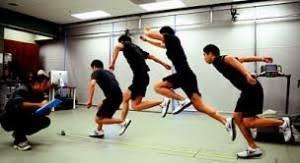 Single Leg Jump Complesso da eseguire se poco coordinati Ottimo per valutare la forza monopodalica in orizzontale Insegnare bene il movimento con training specifici gesso metro Assistente Strumenti