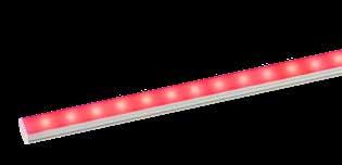 6 W 6 Flusso luminoso Luminous flux DTS-LED EKOS RGBW Case size W x H x D DTS-LED EKOS FOCUS 580 3471130580 16