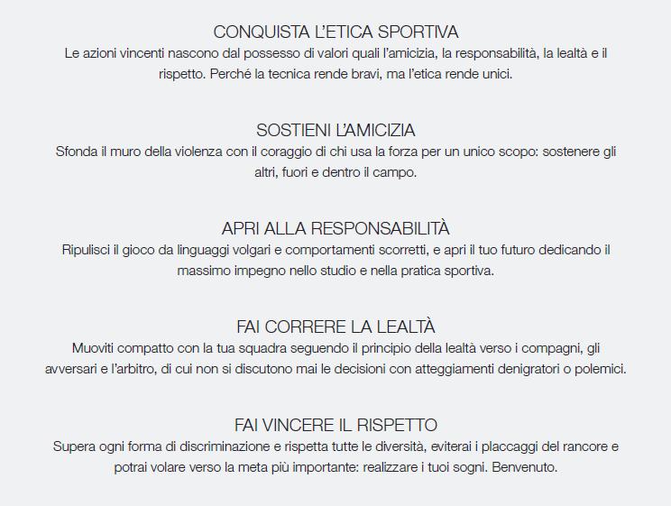 Ragazzi e famiglie saranno invitati a partecipare oltre alle attività sportive anche ad incontri e attività organizzate per stimolare la crescita non solo sportiva dei ragazzi e per supportare