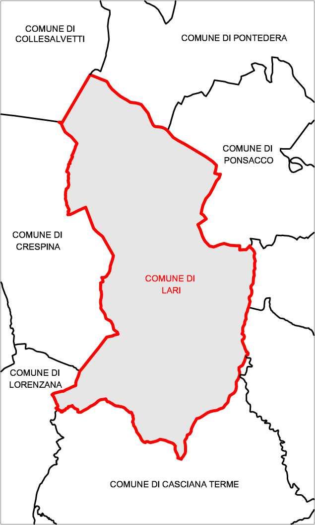 COMUNE DI LARI Provincia di Pisa C O M U N E D I L A R I Provincia di Pisa P.zza Vittorio Emanuele II, n 2 56035 - LARI - (PI) P. I.V.A. 0035016 050 3 Tel.