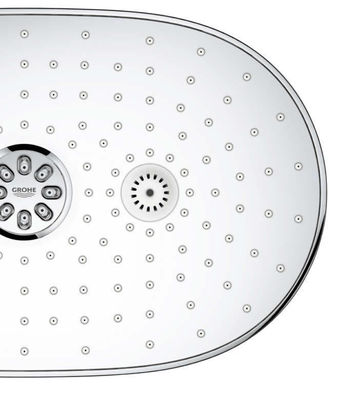 grohe.it Perfettamente proporzionato, il soffione doccia Rainshower 360 vi regalerà un'esperienza unica e indimenticabile.