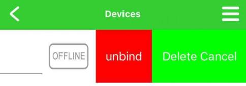 14 Eliminare un dispositivo: Dispositivi Android: nell interfaccia dei dispositivi, clicca il nome