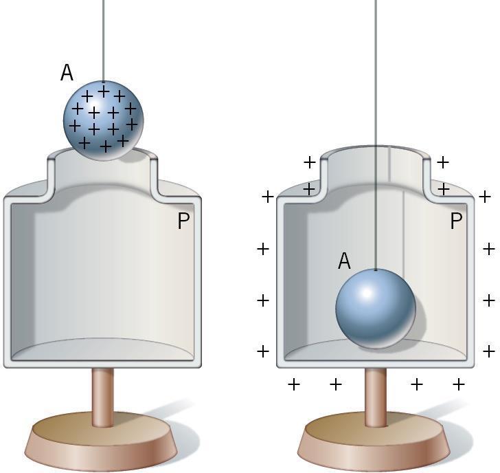 equilibrio elettrostatico, in