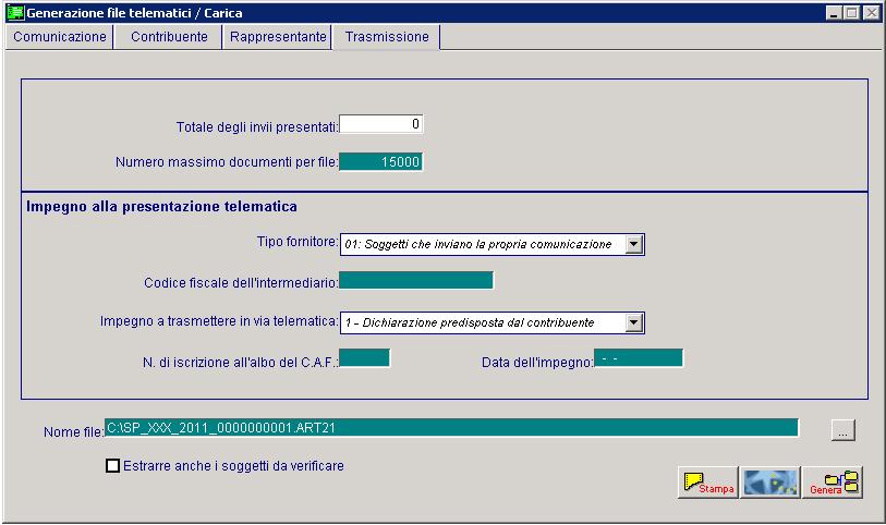 AD HOC WINDOWS ANTIEVASIONE IVA E FLUSSI TELEMATICI d azienda, società beneficiaria, incorporante, conferitaria, ecc.).