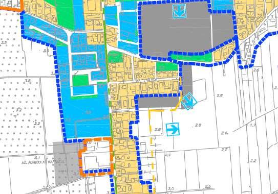 zona residenziale di espansione non ancora attuata con superficie pari a 18.500 m 2 L area della discarica (zona D8 e D9 per impianti speciali RSU), con superficie pari a circa 315.
