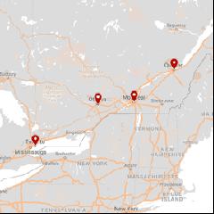 Toronto Ottawa Québec City Montréal 7 giorni / 6 notti CANADIAN EAST TOUR DI GRUPPO GUIDA IN ITALIANO Partenza garantita minimo 2 massimo 45 16 giugno 7, 21, 28 luglio 04, 11 agosto 8 settembre