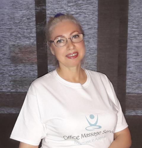 Massage therapist Liudmila Fontana Terapista 