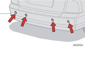 Avviamento e guida Ausilio al parcheggio (optional) con Enter" non appena si inserisce la retromarcia. Il segnale sonoro proviene dall altoparlante posteriore.