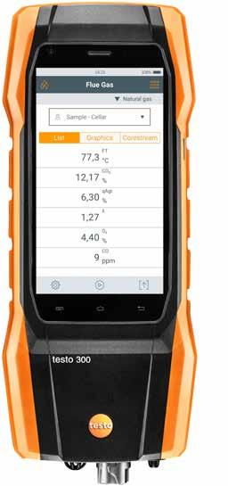 pressione di un tasto Optional: sensore O 2 a lunga durata e diluizione automatica fino a 30.