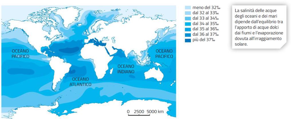 1. Che cos è l idrosfera L insieme di tutte le acque presenti sulla Terra, in superficie e nel sottosuolo, costituisce l idrosfera.