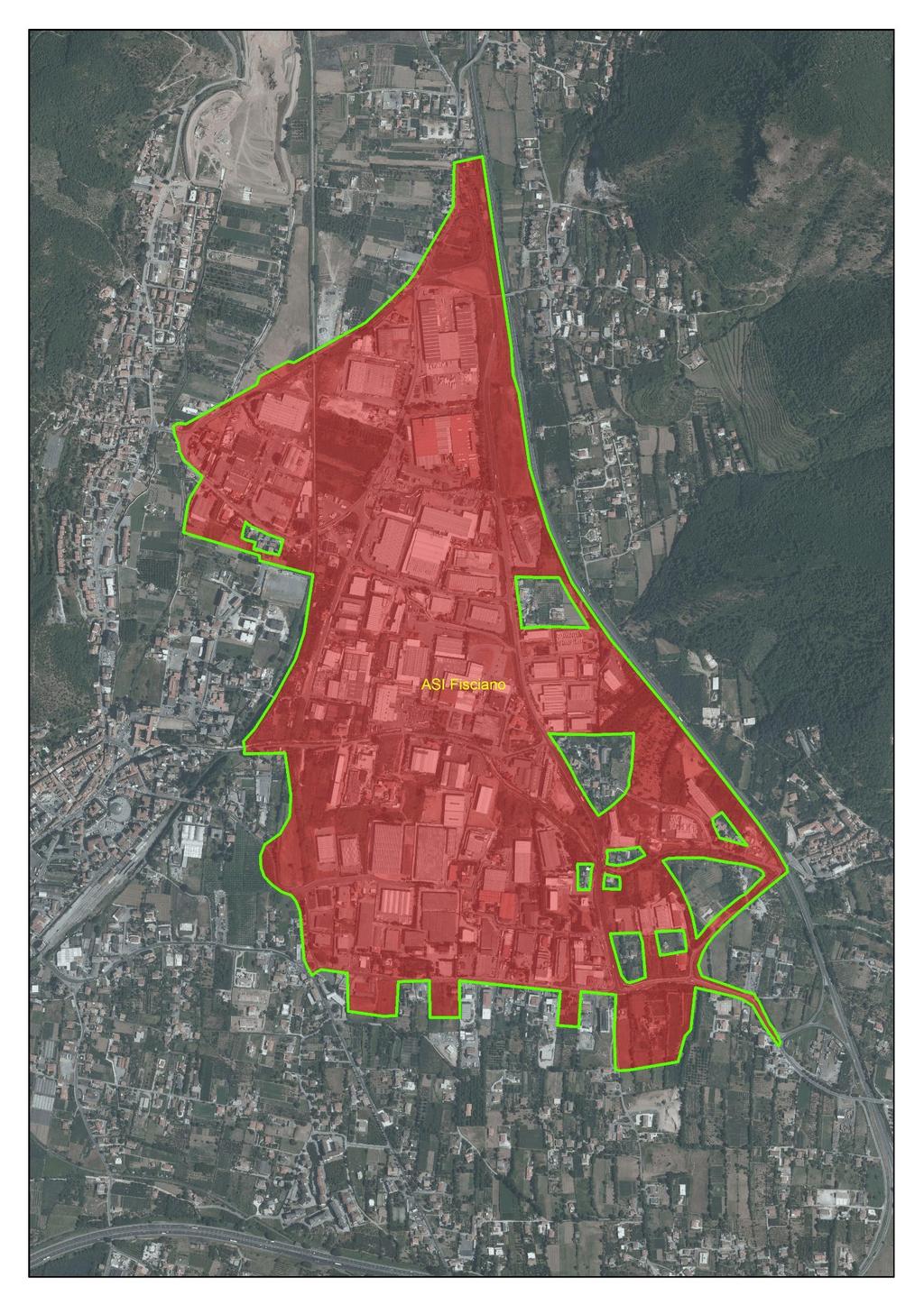 Delimitazione Area ZES Consorzio Asi di Salerno -