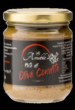 in genere Ingredienti: Olive infornate (96,33%), olio extravergine d oliva (3%), aglio (0,10%), aceto (0,08%), prezzemolo