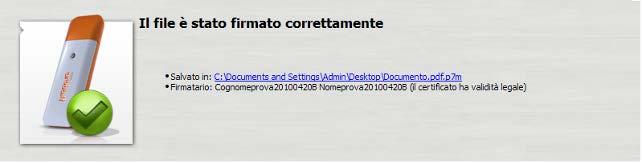 Selezionare l opzione relativa alla presa visione del documento; c.