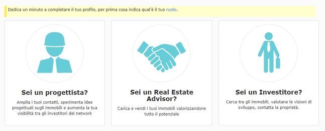 progettuali, aumenta la tua visibilità tra gli investitori del network, acquisisci