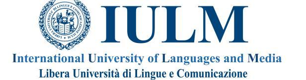 PIANO DEGLI STUDI DEL CORSO DI LAUREA MAGISTRALE IN Traduzione specialistica e interpretariato di conferenza LM-94 Classe delle lauree magistrali in TRADUZIONE SPECIALISTICA E INTERPRETARIATO