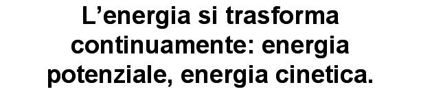 Energia chimica: energia potenziale