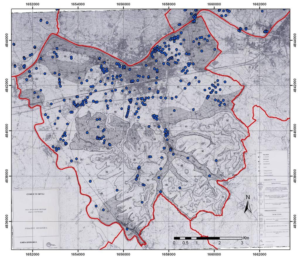 Banhe Dati geotematiche CGT Centro di GeoTecnologie