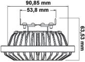 196 WTH-14CW 6500 K 1040 79 75 4630 WTH-14WW 3000 K 790 60 80 3650 0 250 500 1000