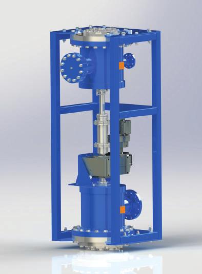 TECNOLOGIA PSA A CICLO VELOCE XEBEC Il PSA (adsorbimento mediante variazione di pressione) a ciclo veloce della Xebec è un impianto compatto progettato per purificare il flusso di biogas in entrata