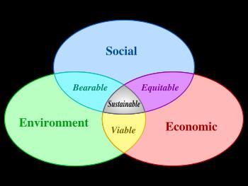 L idea di sviluppo sostenibile Sostenibile è quel modello di sviluppo che risulta contemporaneamente: Realizzabile dal punto