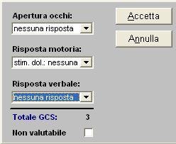 eliminarne alcuni. Fig. 6 Cliccando nel campo G.C.S.