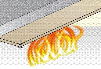 RIQUALIFICAZIONI VERTICALI E ORIZZONTALI RIQUALIFICAZIONE SOLAI IN CEMENTO ARMATO REI 180 CLASSE A1 SUPERSIL SPESSORE 8 MM Riqualificazione antincendio con certificazione REI 180 di solaio in cemento