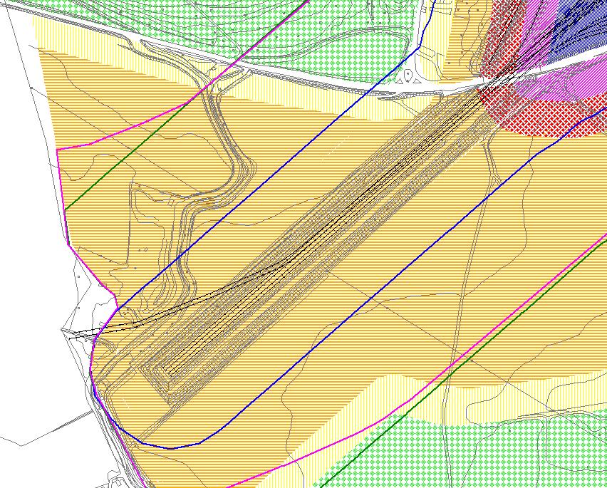 FASCE DI PERTINENZA FERROVIARIA Fascia - 250m Fascia A