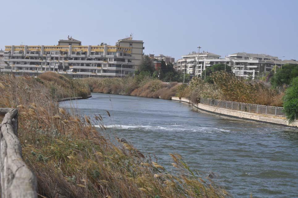 Risorsa alternativa Acque depurate in uscita dal depuratore consortile di Is Arenas, localizzato all interno del Parco Tratta i liquami fognari urbani