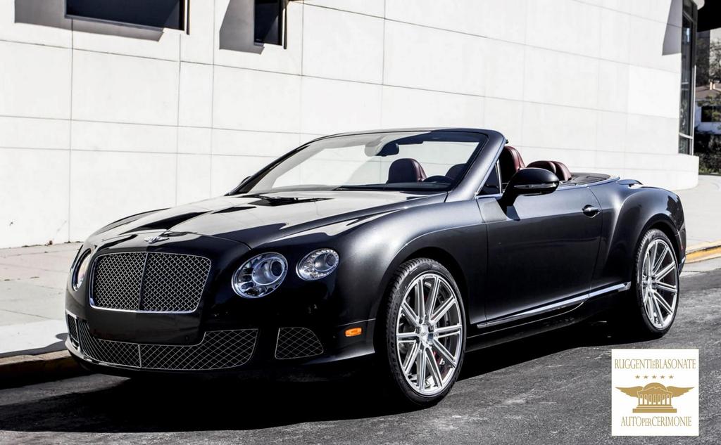 Bentley GT Cabriolet 1500 Per la Campania servizio con Autista, compreso carburante, addobbo con nastri e coccarde, casa