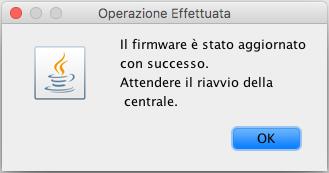 6 Al primo messaggio di alert confermare di voler procedere con l aggiornamento e