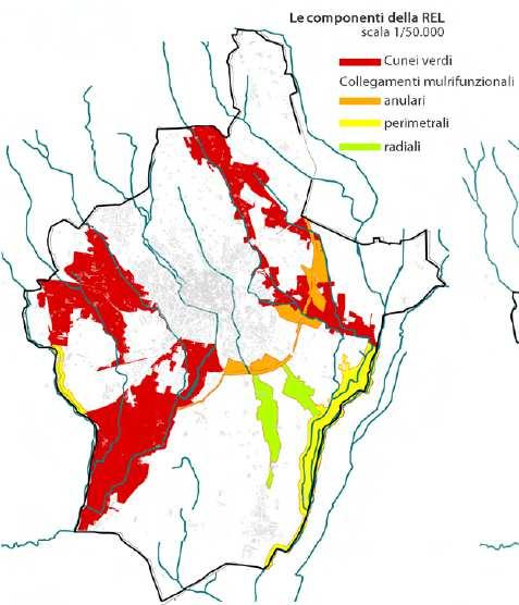 Il progetto di REL Rete Ecologica Locale di Chieri (2016) Ruoli della Rete Ecologica Locale: sistema interconnesso di habitat per garantire la possibilità di spostamento di animali, piante e uomini