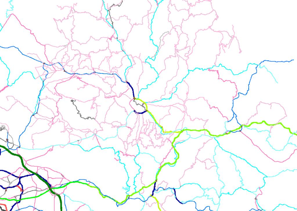 Alcuni risultati: stima indicatori Grafo stradale: 7.