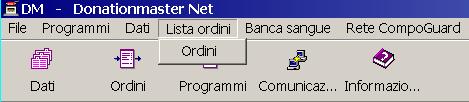 5 Comunicazione Bidirezionale 5.1 Controllo della lista degli ordini Cliccare sull icona Ordini (oppure scegliere Lista ordini dal Menu delle Opzioni ).