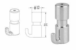 Portatamassima kg UFC004S300CM Cavo acciaio inossidabile 300 20 4 CAVO