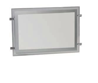 to A4 verticale 363x276 297x210 8 12 4,8 165 UFLBBA4L Led Pannel f.to A4 orizzontale 363x276 297x210 8 12 4,8 165 UFLBBA3P Led Pannel f.