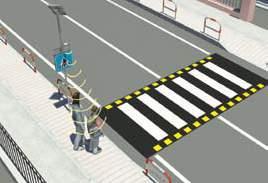 Pedestrian Save OTTICHE LUMINOSE con APPROVAZIONE MIN.LL.PP. Sistemi e Dispositivi Sistema di sicurezza lampeggiante per passaggi pedonali con sensore di presenza pedoni.