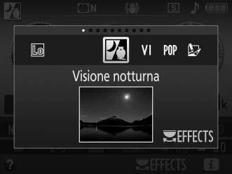 Effetti speciali Gli effetti speciali possono essere utilizzati quando si scattano foto e si riprendono filmati.