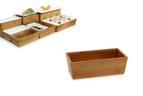 GASTRONORM CONTAINER BAMBOO GN1/2 GASTRONORM CONTAINER BAMBOO GN1/2 207191 D: CM.