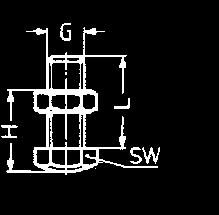 40x60,0 298 21,0 M20 47 30 20 30 221 3900 Nr. 7110DX-**xM** Vite di pressione convessa, classe di resistenza 10.9. Grandezza G x L H SW Peso 73593 12xM12 M12x30 16-28 19 50 73601 16xM16 M16x40 20-38 24 100 Nr.