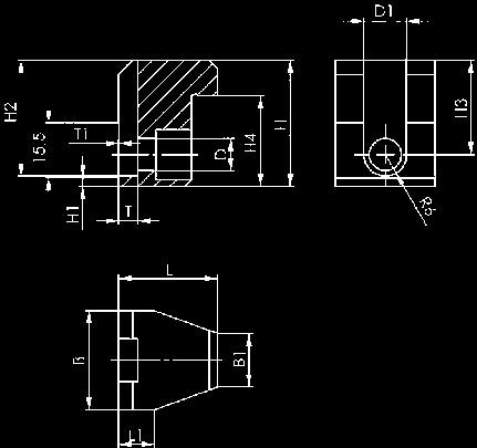 29,5 11,5 5,5 0,2 90 Nota: Fissaggio con viti cilindriche ISO 4762-M8. Nr.