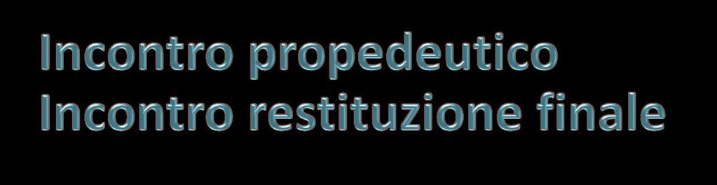 50 Incontro formativo propedeutico, finalizzato a illustrare le modalità generali del percorso di formazione (3