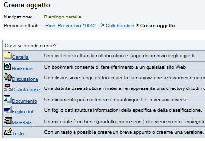 Richiesta generica: Documenti e allegati nel carrello preventivo Per allegare un documento alla cartella appena creata,