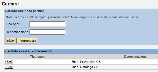 una richieste generica, il richiedente deve